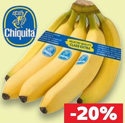 CHIQUITA Costa-rican. Bananen