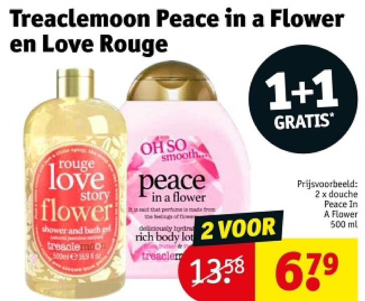Treaclemoon Peace in a Flower en Love Rouge