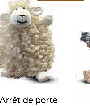 Arrêt de porte mouton