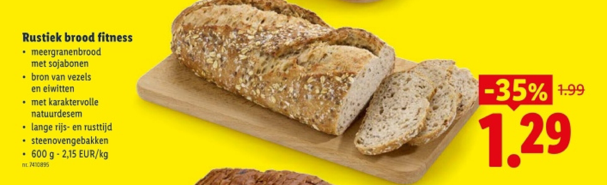 Rustiek brood fitness