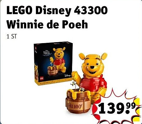 LEGO Disney 43300 Winnie de Poeh