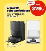 Deals op robotstofzuigers o.a. Dreame en Roborock