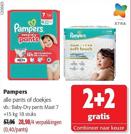 Pampers Baby-Dry pants Maat 7 +15 kg 18 stuks
