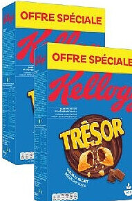 Céréales chocolat au lait Trésor Kellogg's 750 g