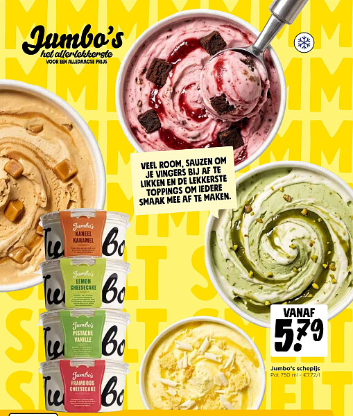 Jumbo’s schepijs