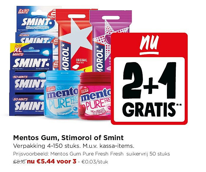 Mentos Gum, Stimorol of Smint