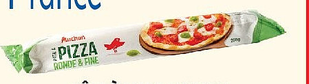 Pâte à pizza Auchan