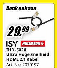 IHD-5020 Ultra Hoge Snelheid HDMI 2.1 Kabel