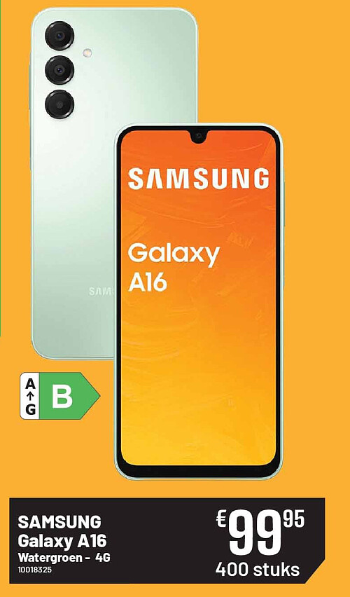 SAMSUNG Galaxy A16 Watergroen - 4G