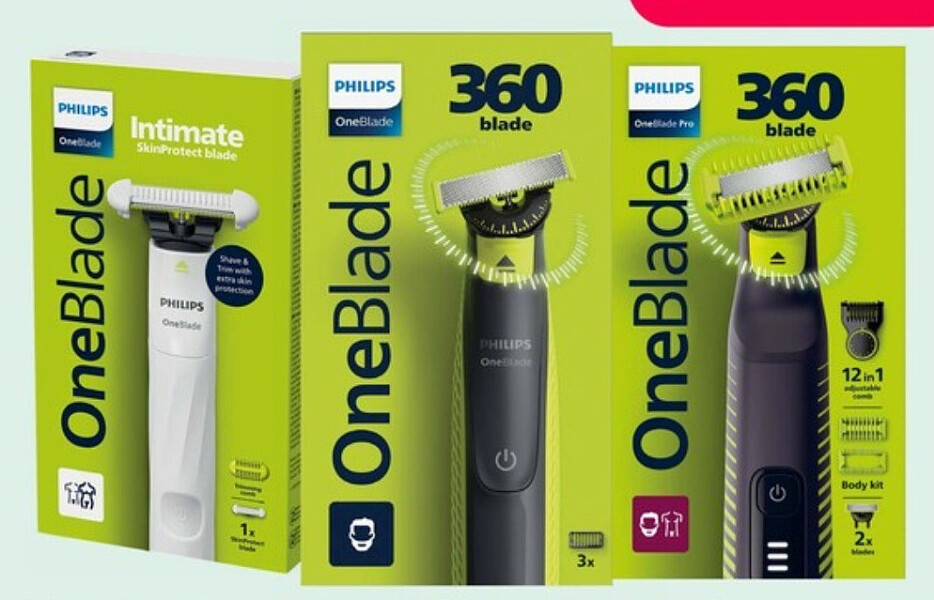 Philips OneBlade apparaten