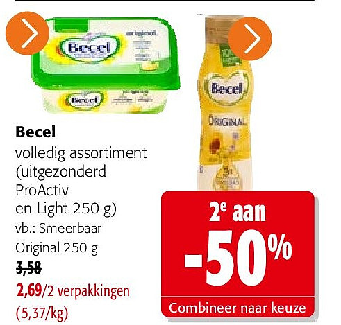 Becel Smeerbaar Original 250 g