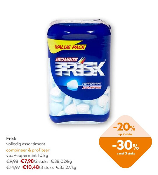 Frisk Peppermint 105 g