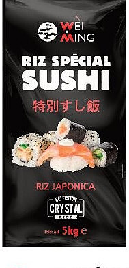 Riz spécial sushi Wei Ming