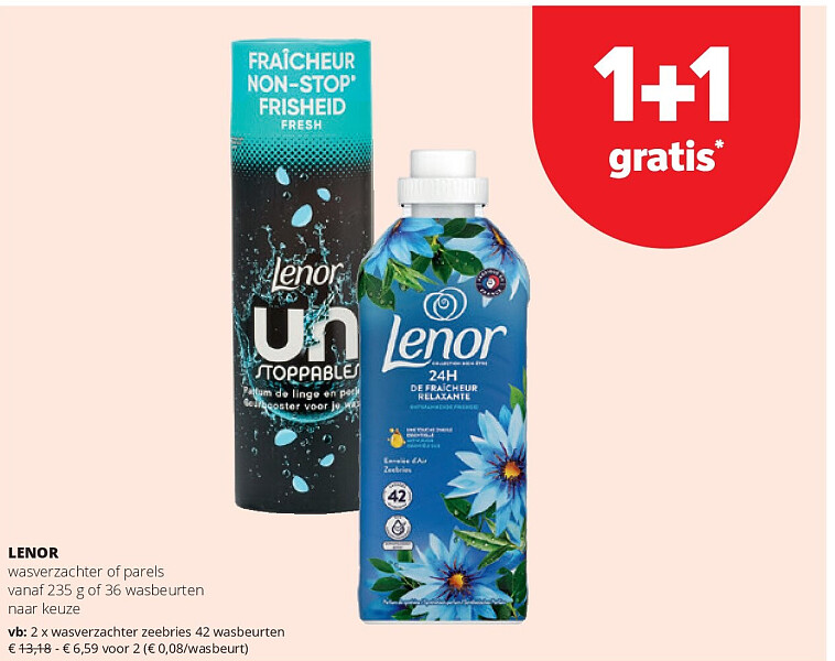 LENOR wasverzachter zeebries 42 wasbeurten