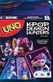 MATTEL UNO KPOP Demon Hunters Edition