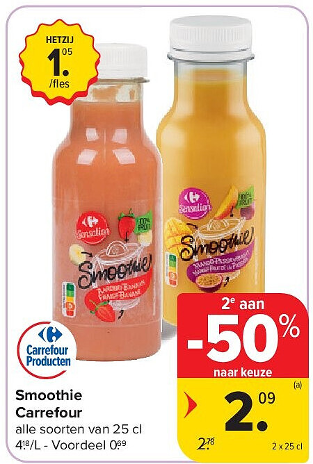 Smoothie Carrefour