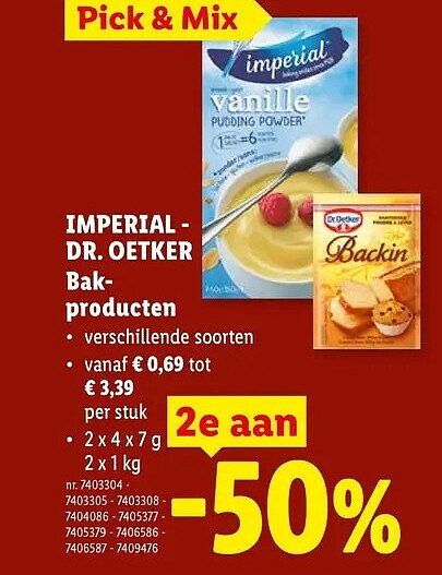 IMPERIAL - DR. OETKER Bakproducten