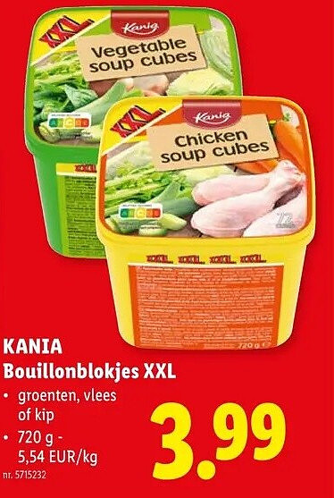 Bouillonblokjes XXL