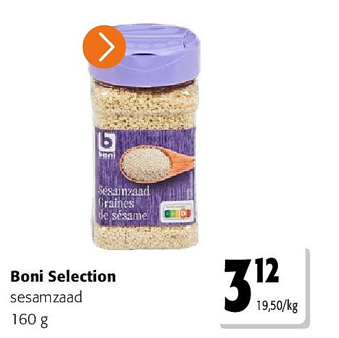 Boni Selection sesamzaad 160 g