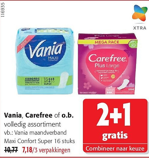 Vania maandverband Maxi Confort Super 16 stuks