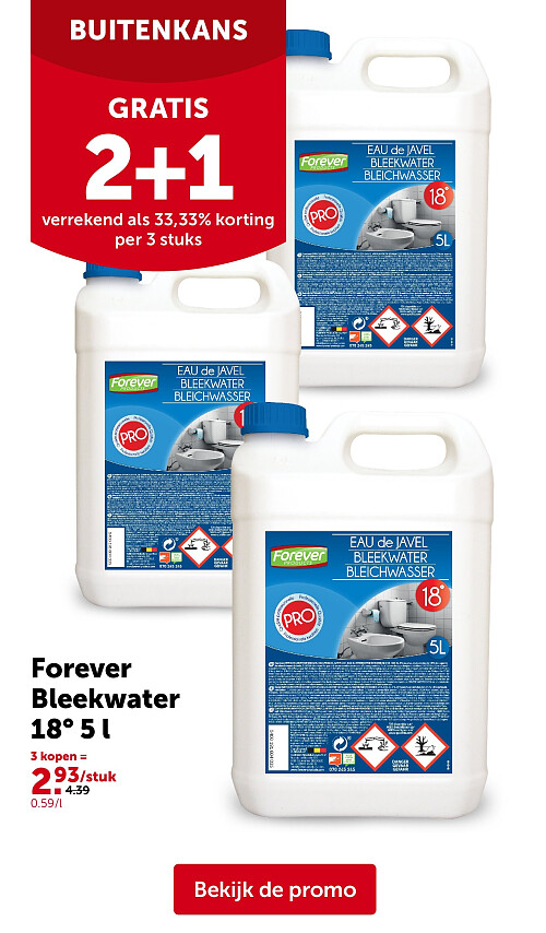 Forever Bleekwater 18° 5 l