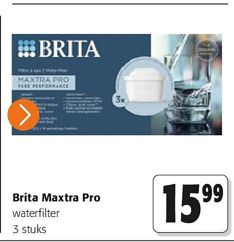Brita Maxtra Pro waterfilter 3 stuks