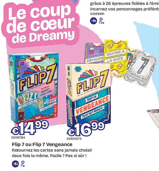 Flip 7 ou Flip 7 Vengeance