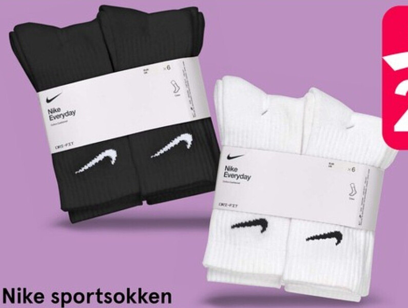 Nike sportsokken