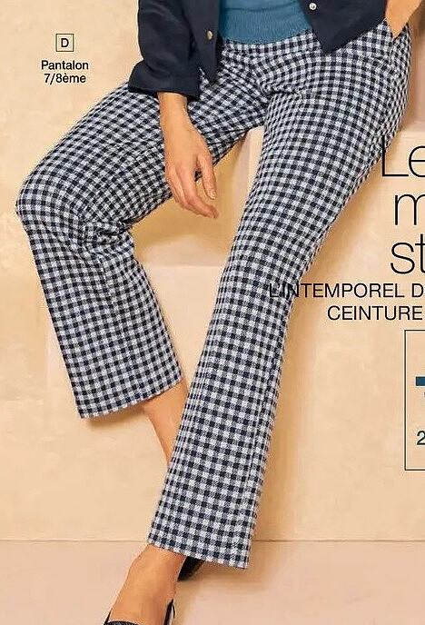 Pantalon 7/8 Milano stretch