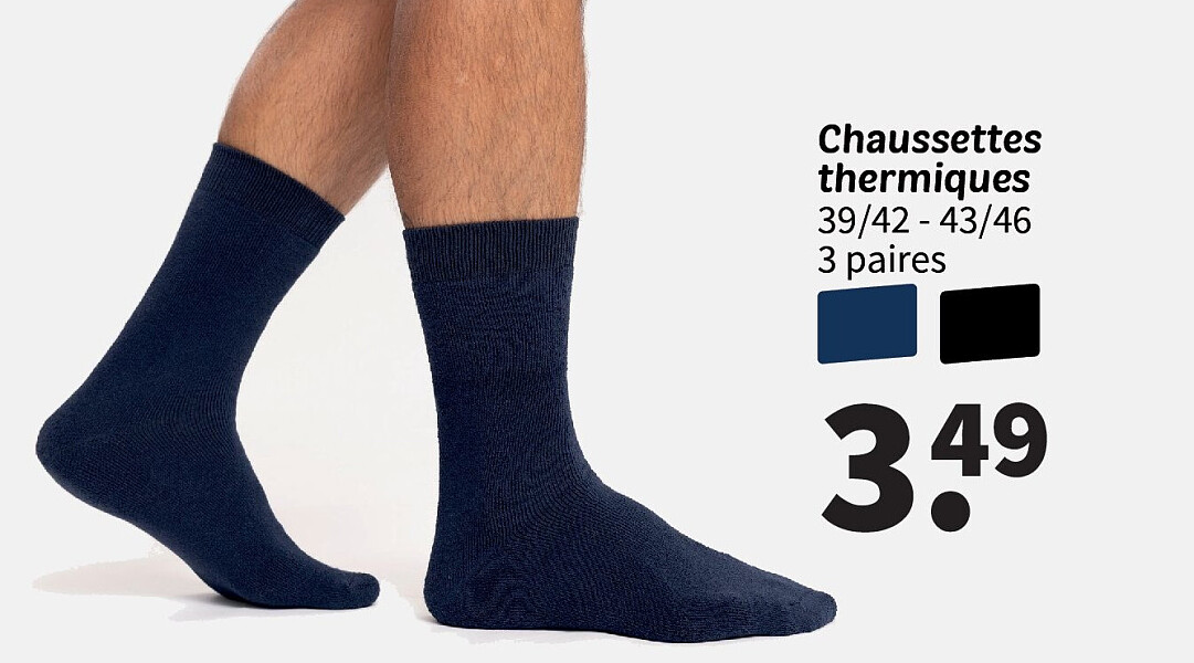 Chaussettes thermiques