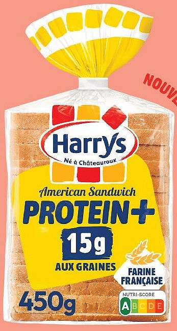 Pain de mie protéiné Harrys
