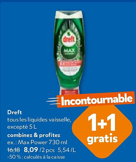 Dreft Max Power 730 ml