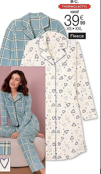 Pyjama met knopen