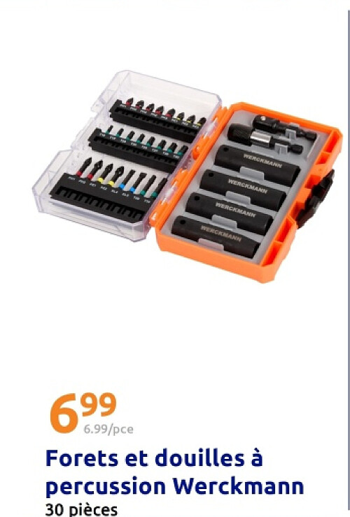 Forets et douilles à percussion Werckmann