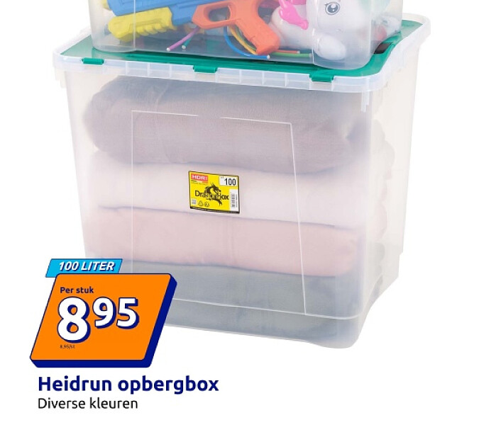 Heidrun opbergbox 100 LITER