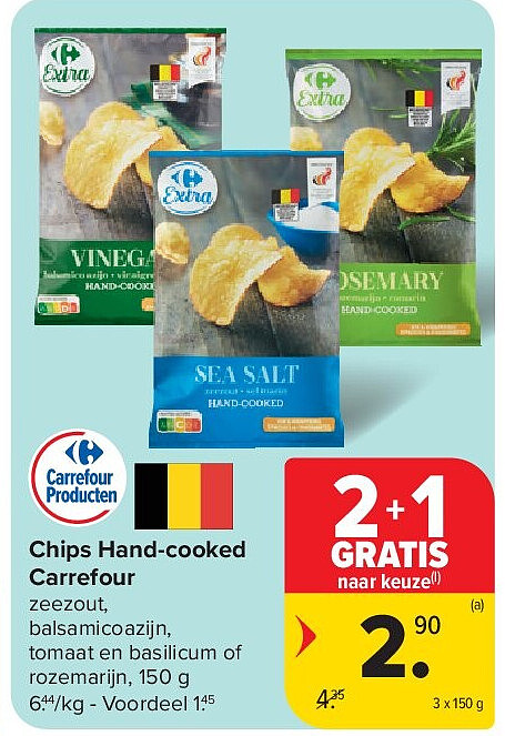 Chips Hand-cooked Carrefour