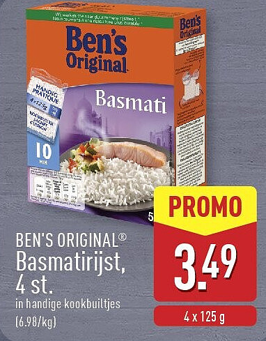 Basmatirijst, 4st.