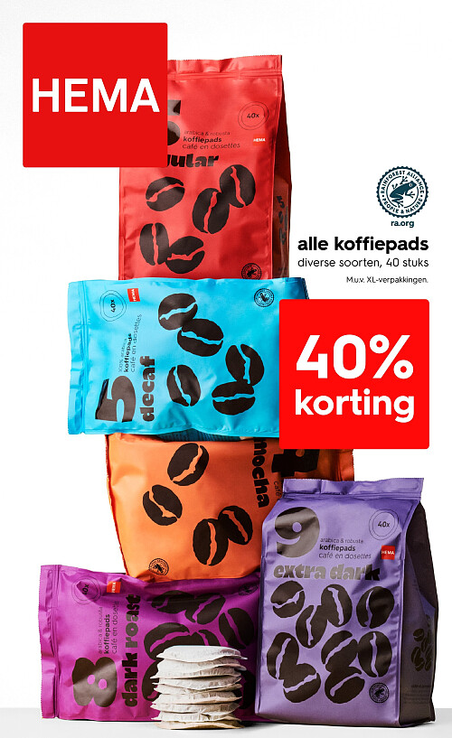 alle koffiepads