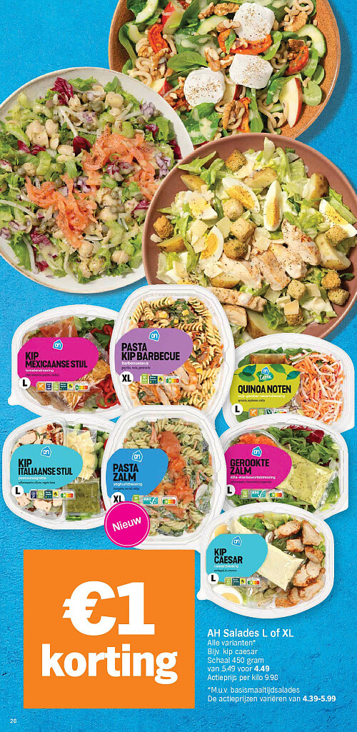 AH Salades L of XL