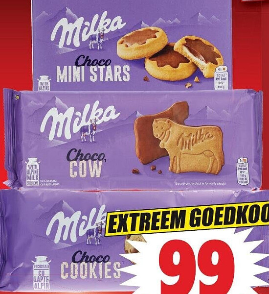 Milka koek