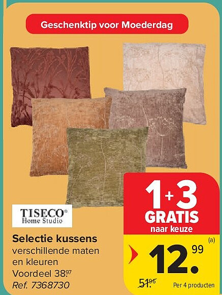 Selectie kussens