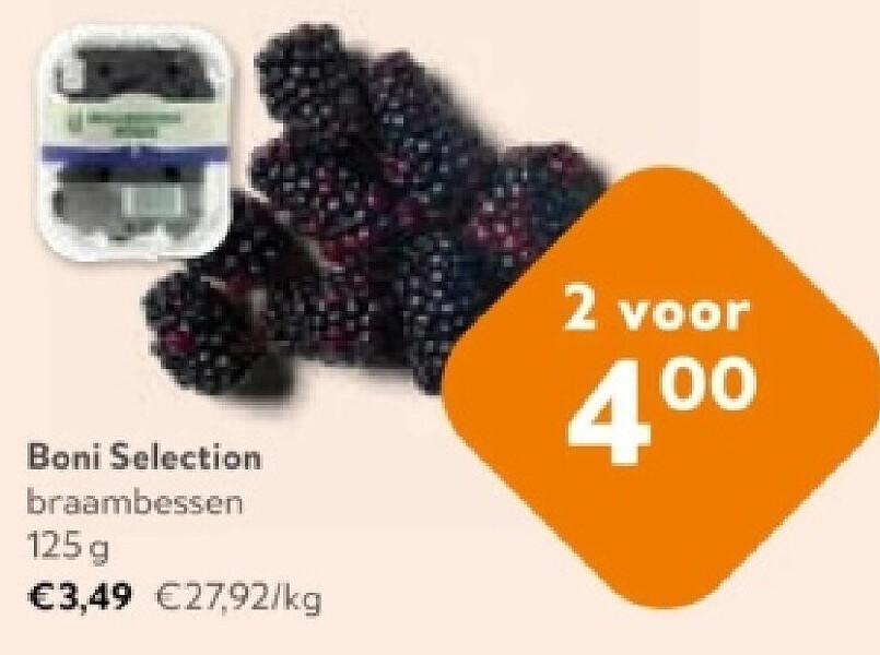 Boni Selection braambessen 125 g