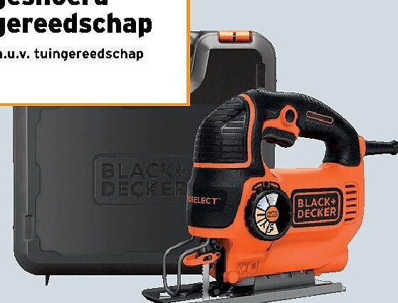 Black+Decker Decoupeerzaag KS801SEK-QS 550 W