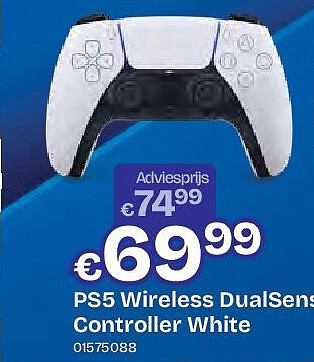 PS5 Wireless DualSense Controller White