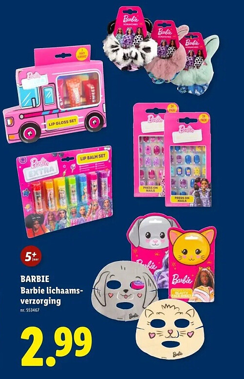 BARBIE Barbie lichaamsverzorging