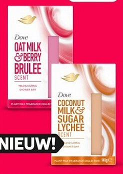 Dove Milk shower bars