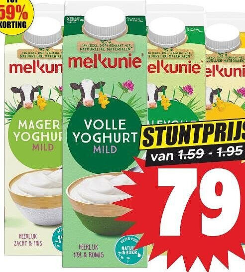 Melkunie yoghurt