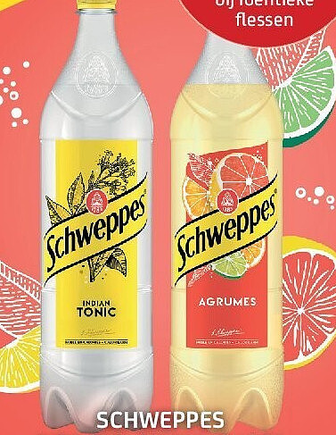 Schweppes Indian Tonic, Agrumes 1 x 1,5 l
