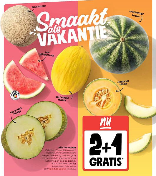 Alle meloenen
