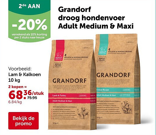 Lam & Kalkoen 10 kg